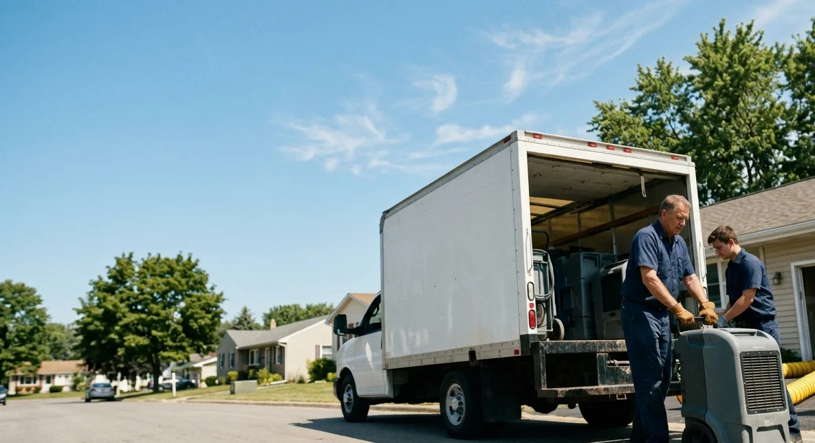 Water Damage Cleanup in Sugar Grove, IL near me